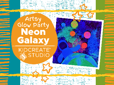 Kidcreate Studio - Broomfield. Date Night- Galaxy Glow Party (3-9 Years)