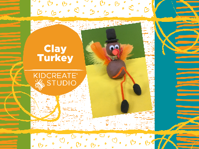 Kidcreate Studio - Broomfield. Clay Turkey Workshop (5-12 Years)